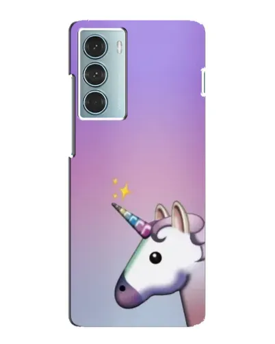 Чехол для Motorola MOTO G200 с картинкой «Единорог градиент»