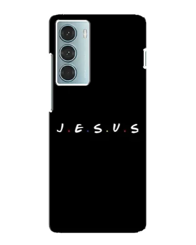 Чехол для Motorola MOTO G200 с картинкой «Точки веры J.E.S.U.S.»