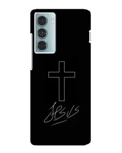 Чехол для Motorola MOTO G200 с картинкой «Графический крест Jesus» Чехол для Motorola MOTO G200 с картинкой «Графический крест Jesus»