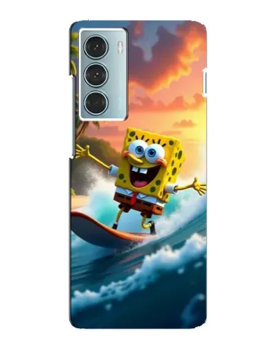 Чехол для Motorola MOTO G200 с картинкой «Губка Боб серфингист» Чехол для Motorola MOTO G200 с картинкой «Губка Боб серфингист»