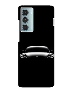 Чехол для Motorola MOTO G200 с картинкой «Фары Tesla Night» Чехол для Motorola MOTO G200 с картинкой «Фары Tesla Night»