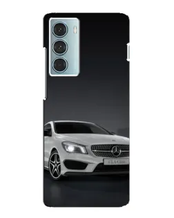 Чехол для Motorola MOTO G200 с картинкой «Mercedes AMG GT Silver»