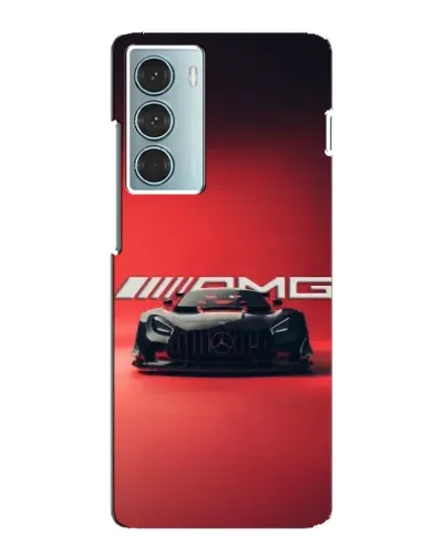 Чехол для Motorola MOTO G200 с картинкой «Mercedes AMG — красная линия»