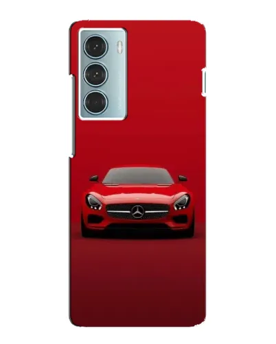 Чехол для Motorola MOTO G200 с картинкой «Красный Mercedes AMG»