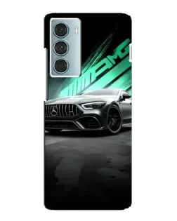 Чехол для Motorola MOTO G200 с картинкой «Темный Mercedes AMG»