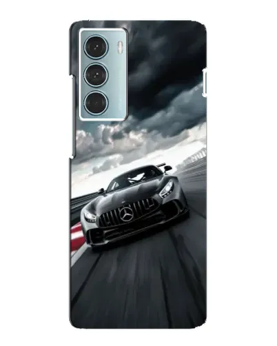 Чехол для Motorola MOTO G200 с картинкой «Гоночный Mercedes AMG»