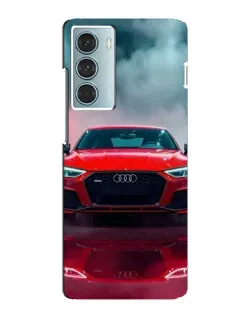 Чехол для Motorola MOTO G200 с картинкой «Audi RS — красный стиль»