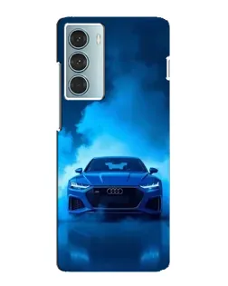 Чехол для Motorola MOTO G200 с картинкой «Audi — голубая энергия»