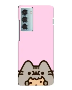Чехол для Motorola MOTO G200 с картинкой «Pusheen и печенье» Чехол для Motorola MOTO G200 с картинкой «Pusheen и печенье»
