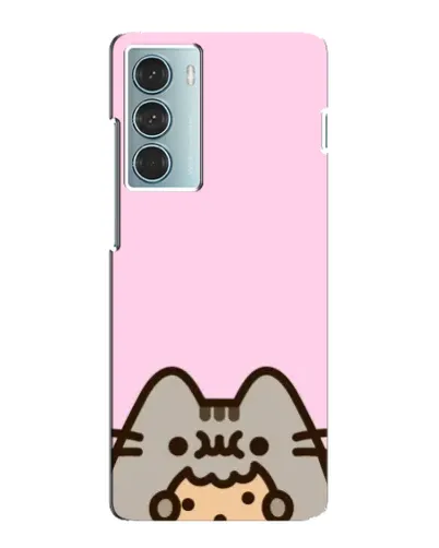 Чехол для Motorola MOTO G200 с картинкой «Pusheen и печенье»