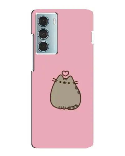 Чехол для Motorola MOTO G200 с картинкой «Pusheen сердце»