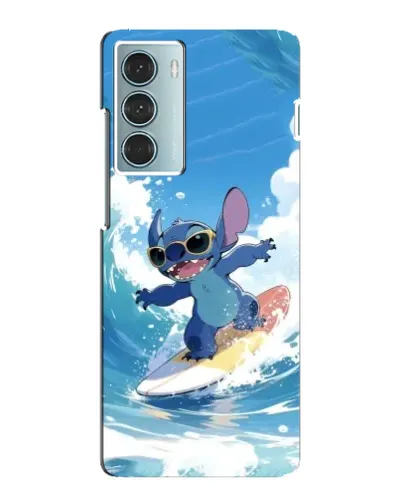 Чехол для Motorola MOTO G200 с картинкой «Стич на волне» Чехол для Motorola MOTO G200 с картинкой «Стич на волне»