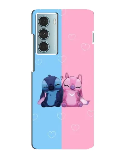Чехол для Motorola MOTO G200 с картинкой «Stitch и Angel Love» Чехол для Motorola MOTO G200 с картинкой «Stitch и Angel Love»