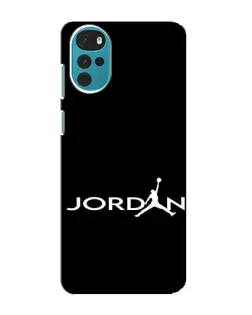 Чехол для Motorola MOTO G22 с картинкой «Jordan White Logo» Чехол для Motorola MOTO G22 с картинкой «Jordan White Logo»