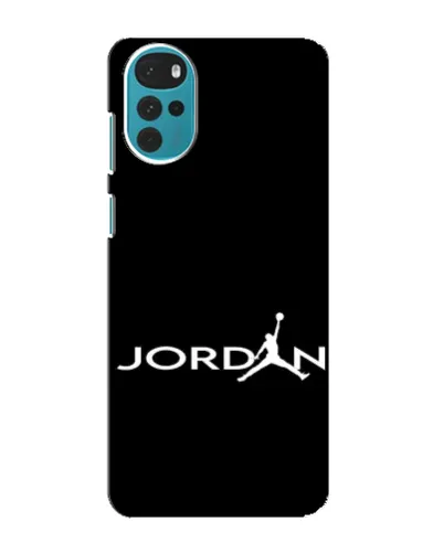 Чехол для Motorola MOTO G22 с картинкой «Jordan White Logo» Чехол для Motorola MOTO G22 с картинкой «Jordan White Logo»