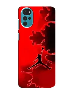 Чехол для Motorola MOTO G22 с картинкой «Jordan Red Smoke» Чехол для Motorola MOTO G22 с картинкой «Jordan Red Smoke»