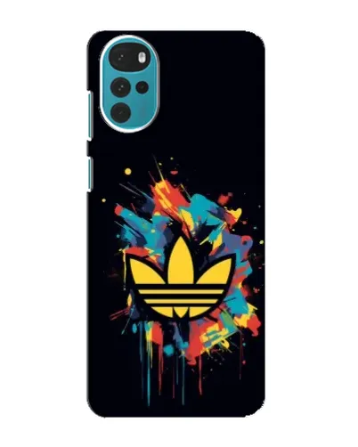 Чехол для Motorola MOTO G22 с картинкой «Adidas Splash»