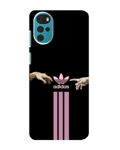 Чехол для Motorola MOTO G22 с картинкой «Adidas Hands»