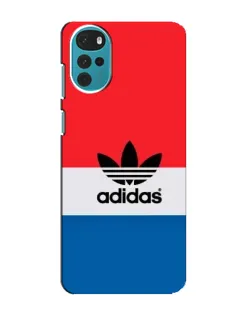 Чехол для Motorola MOTO G22 с картинкой «Ретро блоки Adidas» Чехол для Motorola MOTO G22 с картинкой «Ретро блоки Adidas»