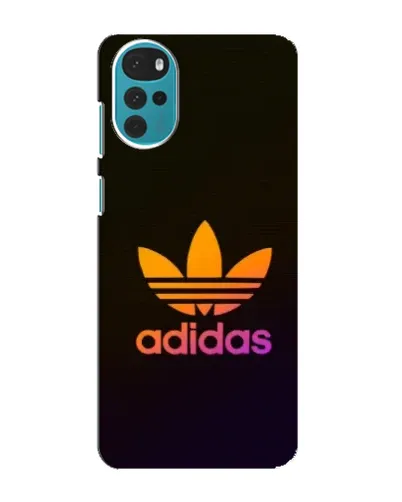 Чехол для Motorola MOTO G22 с картинкой «Градиент Adidas»