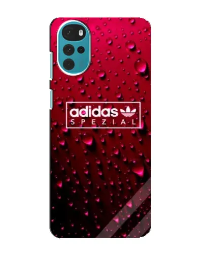 Чехол для Motorola MOTO G22 с картинкой «Adidas Gold Marble»