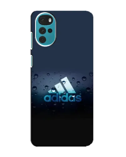 Чехол для Motorola MOTO G22 с картинкой «Adidas Water Drops»