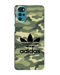 Чехол для Motorola MOTO G22 с картинкой «Милитари стиль Adidas» Чехол для Motorola MOTO G22 с картинкой «Милитари стиль Adidas»
