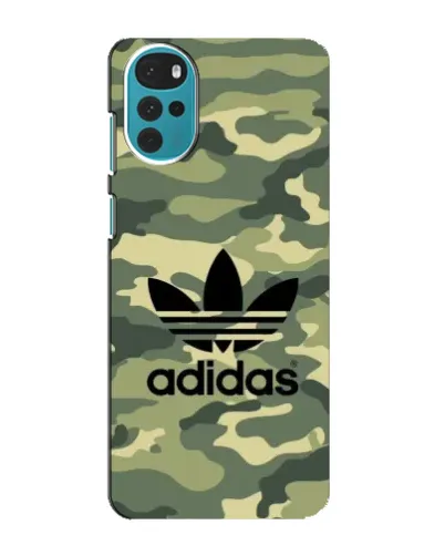 Чехол для Motorola MOTO G22 с картинкой «Милитари стиль Adidas»