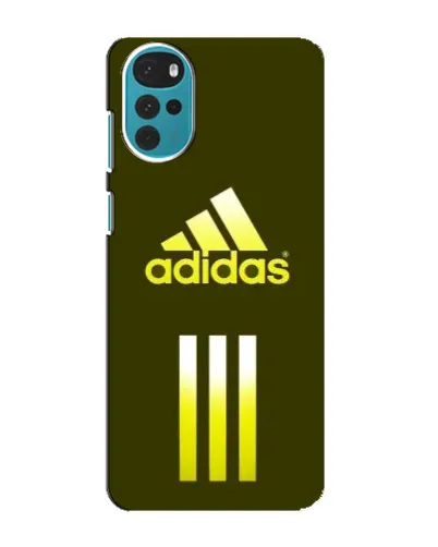 Чехол для Motorola MOTO G22 с картинкой «Оливковый градиент Adidas»