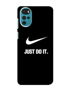 Чехол для Motorola MOTO G22 с картинкой «Классический принт Nike» Чехол для Motorola MOTO G22 с картинкой «Классический принт Nike»