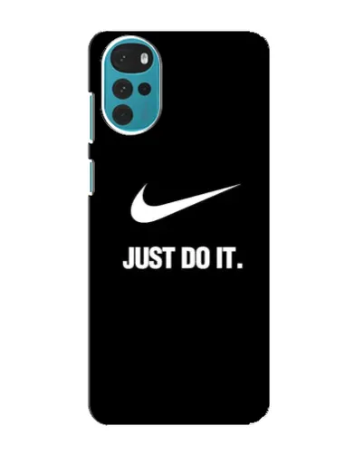 Чехол для Motorola MOTO G22 с картинкой «Классический принт Nike»