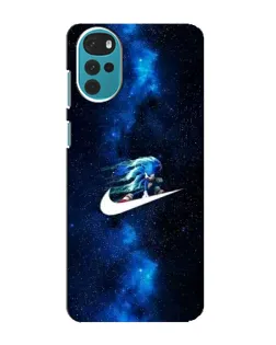 Чехол для Motorola MOTO G22 с картинкой «Звездный путь Nike» Чехол для Motorola MOTO G22 с картинкой «Звездный путь Nike»