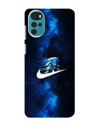 Чехол для Motorola MOTO G22 с картинкой «Звездный путь Nike»