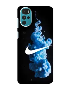 Чехол для Motorola MOTO G22 с картинкой «Nike и синий дым» Чехол для Motorola MOTO G22 с картинкой «Nike и синий дым»