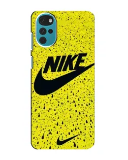 Чехол для Motorola MOTO G22 с картинкой «Желтый текстурный Nike» Чехол для Motorola MOTO G22 с картинкой «Желтый текстурный Nike»