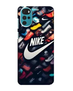 Чехол для Motorola MOTO G22 с картинкой «Коллекция кроссовок Nike» Чехол для Motorola MOTO G22 с картинкой «Коллекция кроссовок Nike»