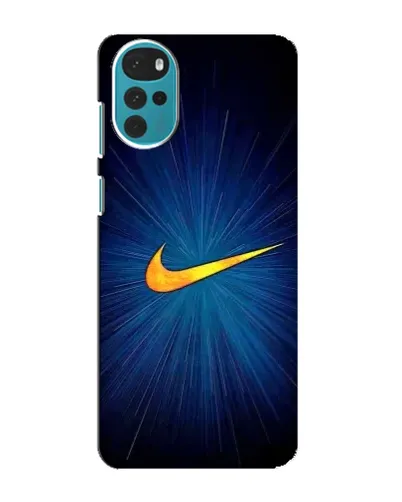 Чехол для Motorola MOTO G22 с картинкой «Синий пульс Nike» Чехол для Motorola MOTO G22 с картинкой «Синий пульс Nike»