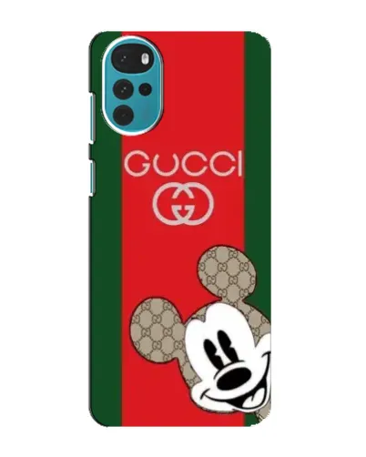 Чехол для Motorola MOTO G22 с картинкой «Gucci — полосы и Микки» Чехол для Motorola MOTO G22 с картинкой «Gucci — полосы и Микки»