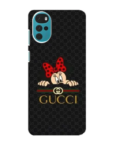 Чехол для Motorola MOTO G22 с картинкой «Минни Маус Gucci — черный» Чехол для Motorola MOTO G22 с картинкой «Минни Маус Gucci — черный»