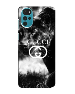 Чехол для Motorola MOTO G22 с картинкой «Gucci — дикая природа»