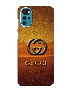 Чехол для Motorola MOTO G22 с картинкой «Gucci — солнечный градиент»