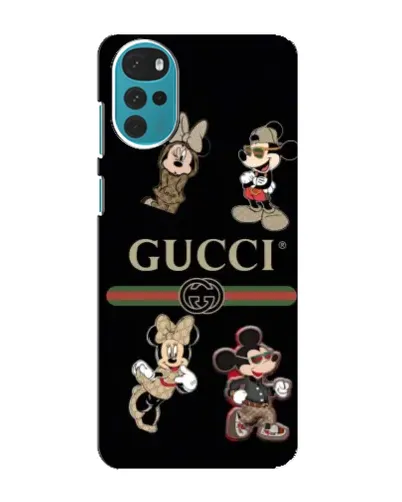 Чехол для Motorola MOTO G22 с картинкой «Gucci — герои Disney и монограмма» Чехол для Motorola MOTO G22 с картинкой «Gucci — герои Disney и монограмма»