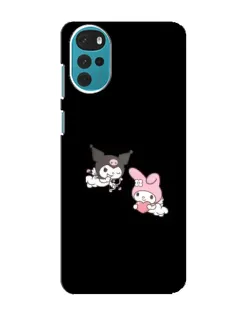 Чехол для Motorola MOTO G22 с картинкой «My Melody и Kuromi» Чехол для Motorola MOTO G22 с картинкой «My Melody и Kuromi»