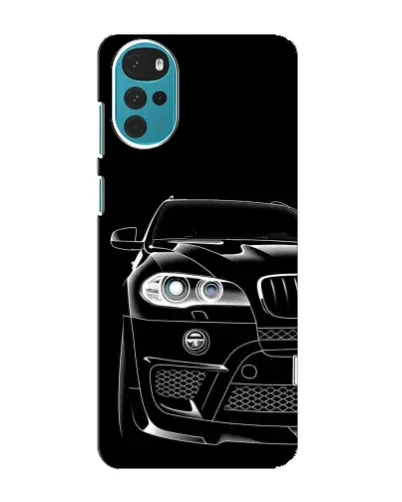 Чехол для Motorola MOTO G22 с картинкой «Темный силуэт BMW» Чехол для Motorola MOTO G22 с картинкой «Темный силуэт BMW»