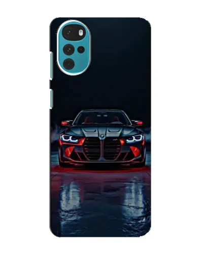 Чехол для Motorola MOTO G22 с картинкой «BMW на мокрой дороге» Чехол для Motorola MOTO G22 с картинкой «BMW на мокрой дороге»