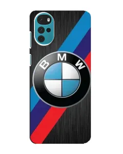 Чехол для Motorola MOTO G22 с картинкой «BMW M-stripes стиль»