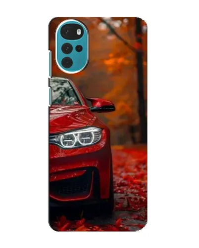Чехол для Motorola MOTO G22 с картинкой «Осенняя BMW M4» Чехол для Motorola MOTO G22 с картинкой «Осенняя BMW M4»