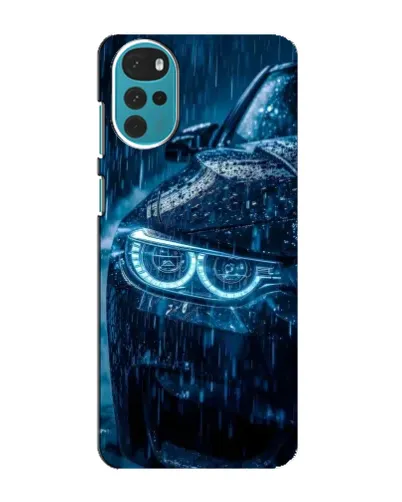 Чехол для Motorola MOTO G22 с картинкой «BMW под дождем» Чехол для Motorola MOTO G22 с картинкой «BMW под дождем»