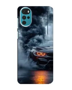 Чехол для Motorola MOTO G22 с картинкой «BMW M-Power — абстракция»
