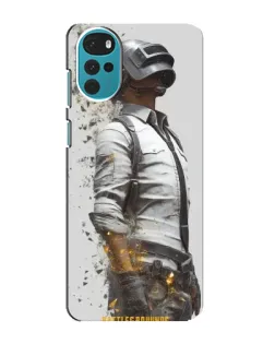 Чехол для Motorola MOTO G22 с картинкой «PUBG — боец в пыли» Чехол для Motorola MOTO G22 с картинкой «PUBG — боец в пыли»